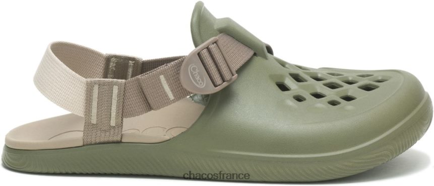Chaco 4200P8158 Hommes sabots chillos pour hommes moss chacos mousse