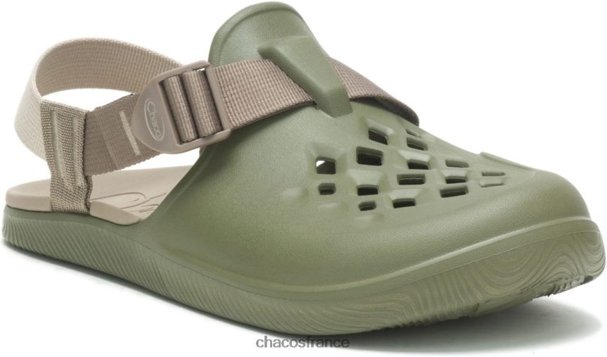 Chaco 4200P8158 Hommes sabots chillos pour hommes moss chacos mousse
