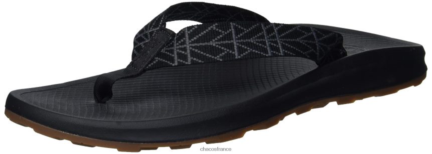 Chaco 4200P8404 Hommes directive chacos noirs sandales de sport playa pro web pour hommes