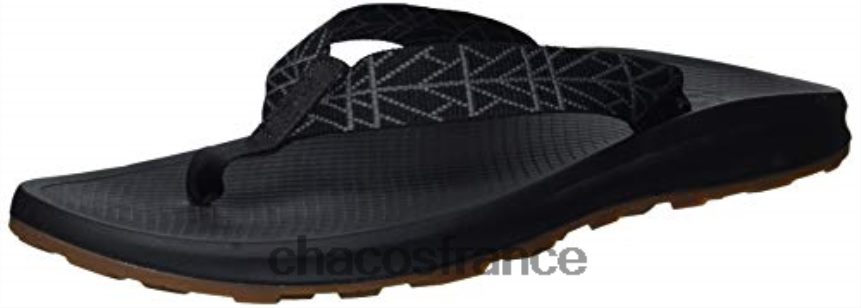 Chaco 4200P8404 Hommes directive chacos noirs sandales de sport playa pro web pour hommes