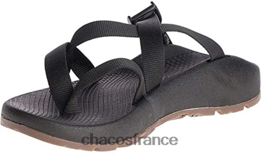Chaco 4200P8450 Hommes sandale de sport tegu noir uni pour hommes chacos
