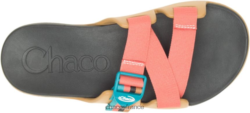 Chaco 4200P8148 Hommes chacos hommes ramble puff rétro camel marron marron chameau rétro