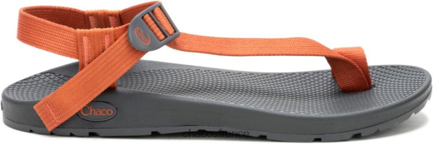 Chaco 4200P8142 Hommes chacos rouille orange bouffée de randonnée pour hommes rouille orange