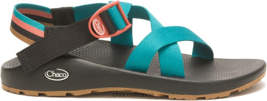 Chaco 4200P8152 Hommes chacos retro noir bouffée de randonnée pour hommes rétro noir