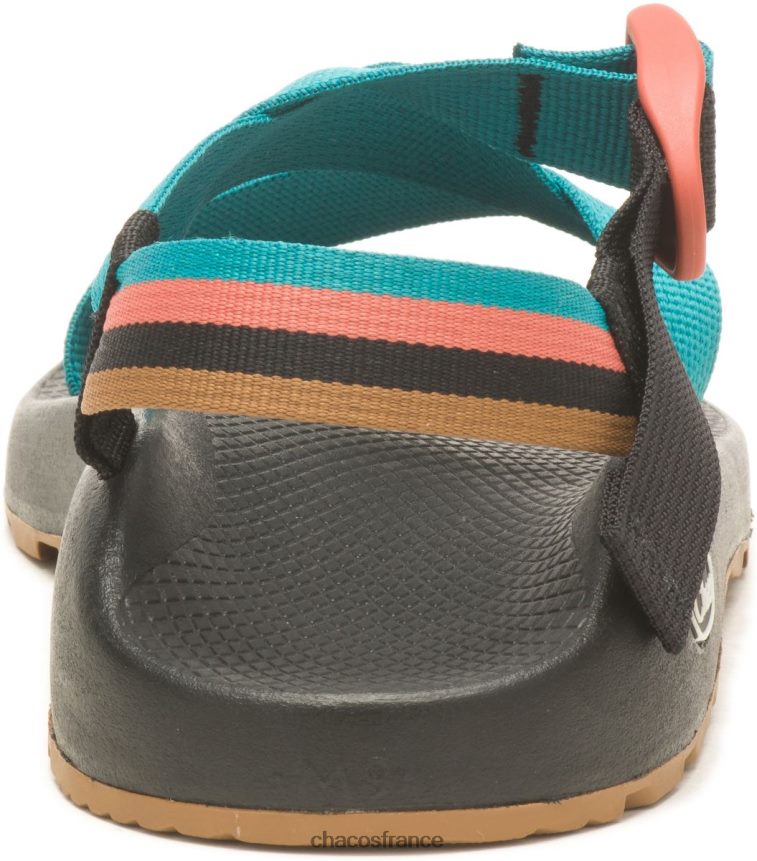 Chaco 4200P8152 Hommes chacos retro noir bouffée de randonnée pour hommes rétro noir