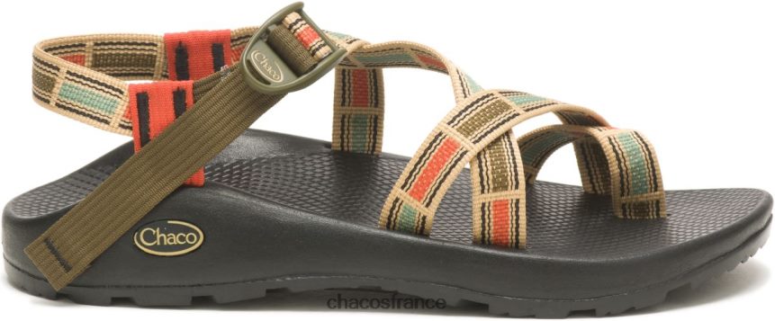 Chaco 4200P8167 Hommes z/cloud check taos taupe chacos pour hommes carreaux taos taupe