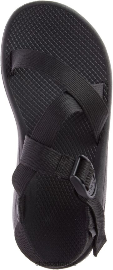 Chaco 4200P8179 Hommes chacos solide noir hommes z/1 classique large largeur noir uni