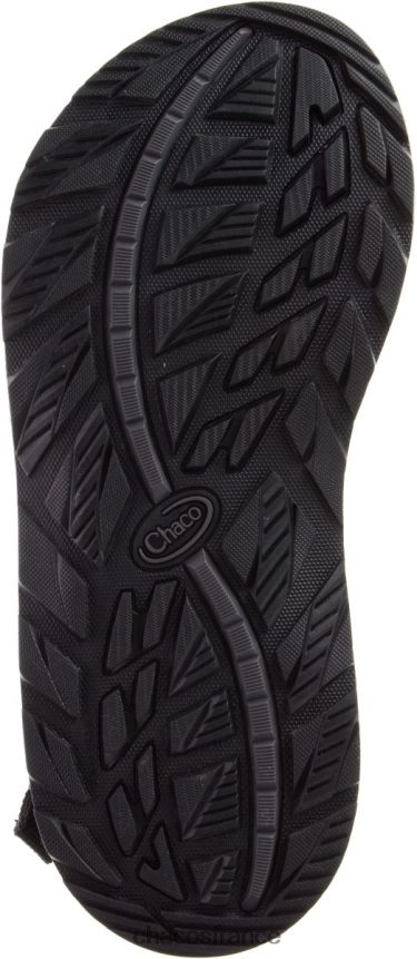 Chaco 4200P8188 Hommes chacos hommes mega z/cloud solide noir noir uni