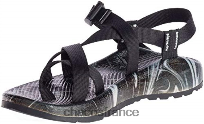 Chaco 4200P8459 Hommes ascend black print chacos z2 cloud pour hommes
